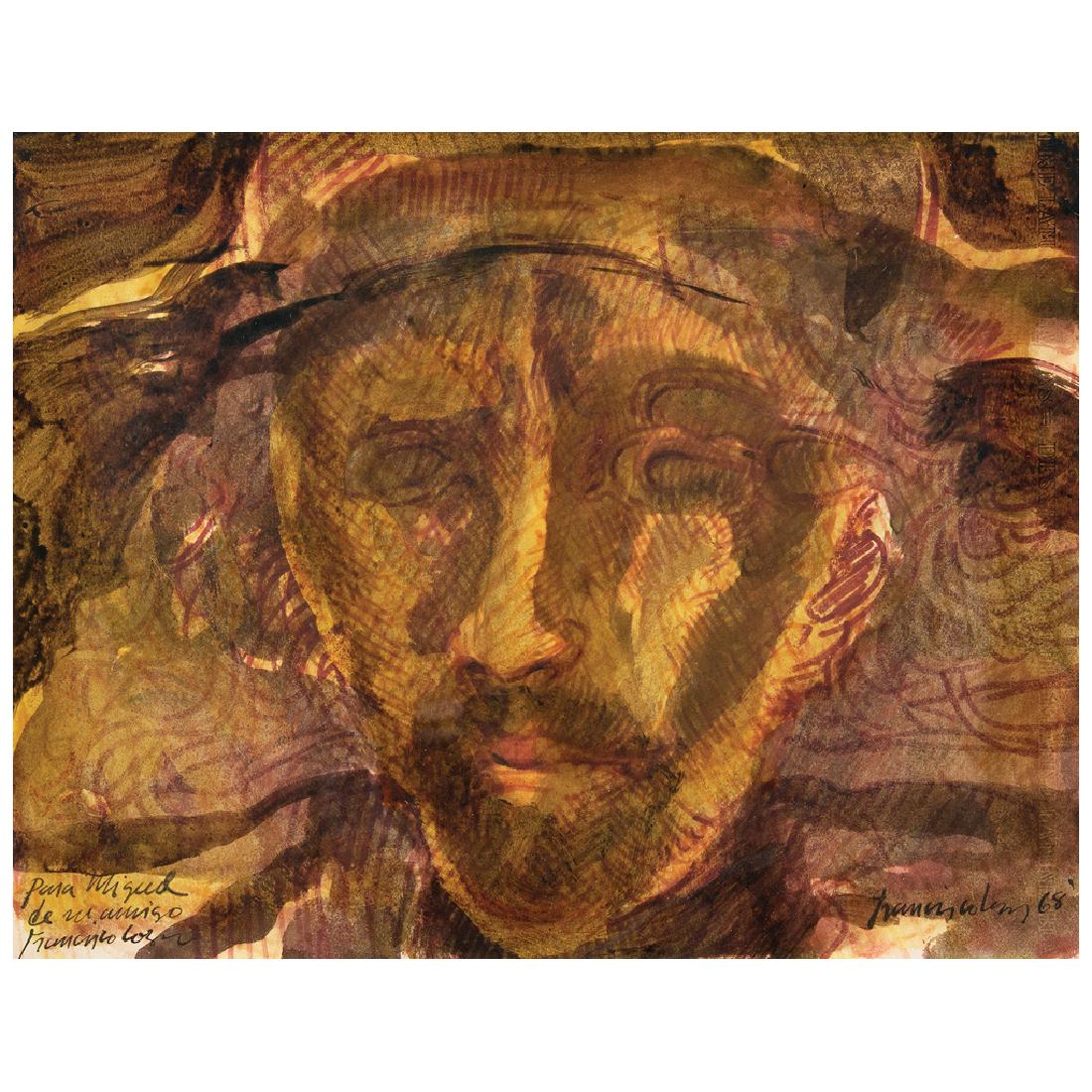 FRANCISCO CORZAS, Pensando en Roma, Signed and dated (1 of 1)