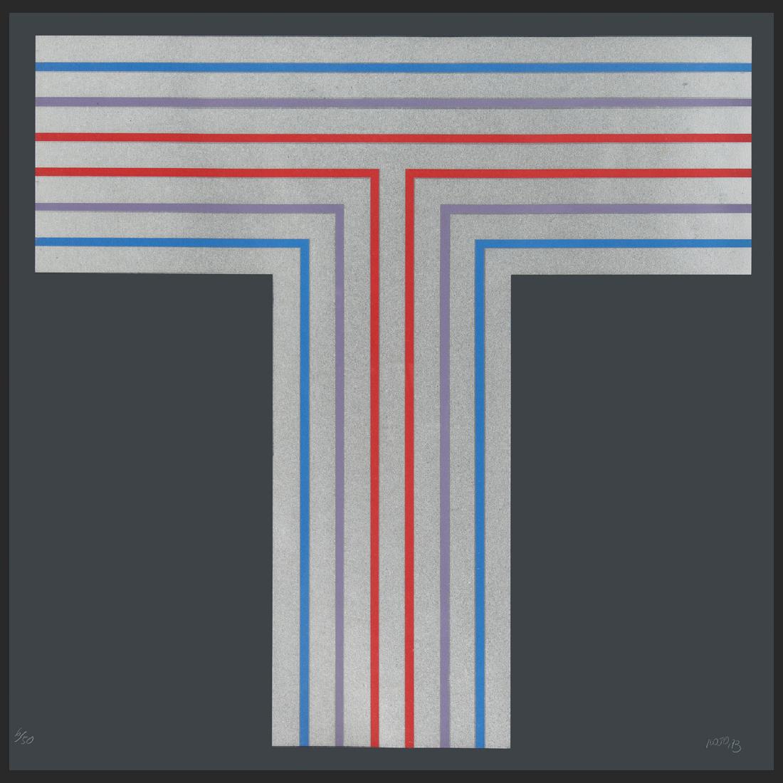 VICENTE ROJO, Untitled, from the series "Negaciones",: VICENTE ROJO, Untitled, from the series "Negaciones", Signed and dated 73, Screenprint 6 / 50, 57 x 57 cm / 22.4 x 2.4 inches