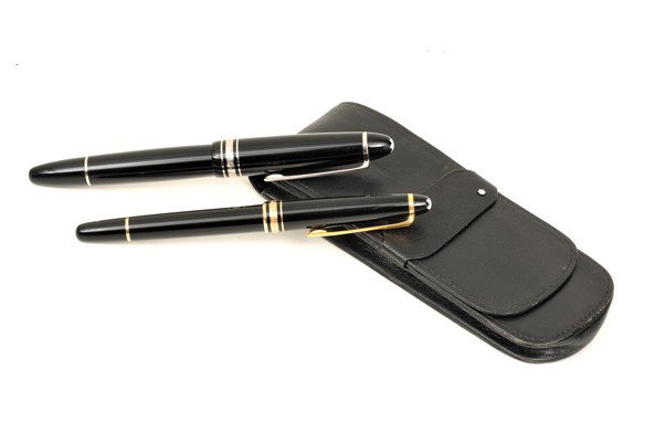 Montblanc fountain pen: Montblanc fountain pen, case included