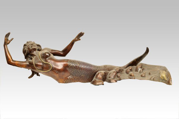 Bronze sculpture: Carlos Espino, Bronze sculpture, numbered 6 / 12, signed, Height: 84 cms