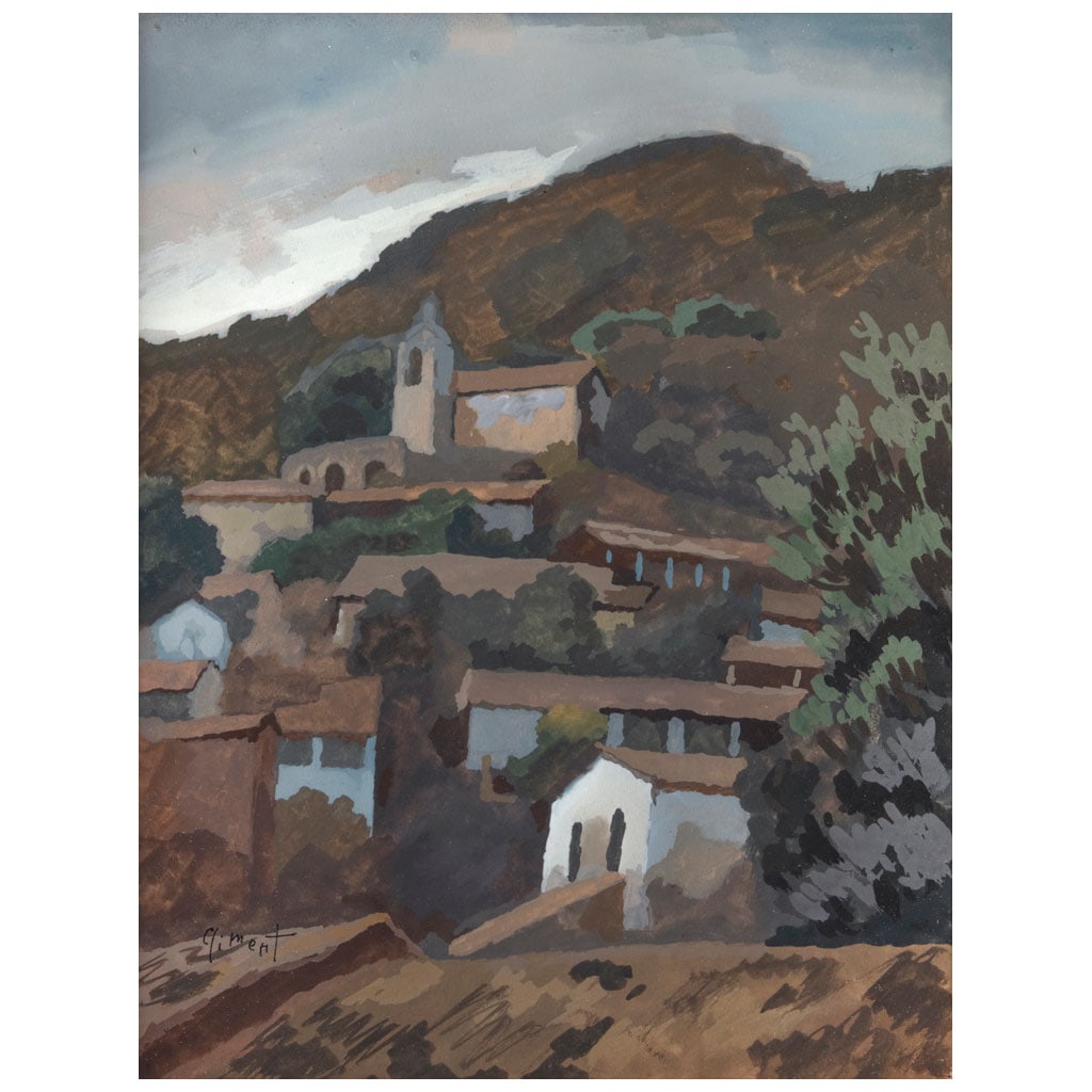 ENRIQUE CLIMENT(Valencia, España, 1897 - México, 1980) Sin título FirmadoÓleo sobre: ENRIQUE CLIMENT(Valencia, España, 1897 - México, 1980)Sin títuloFirmadoÓleo sobre papelAgradecemos a Pilar Climent, hija del artista, por la verificación de autenticidad de esta obra, agosto de 2