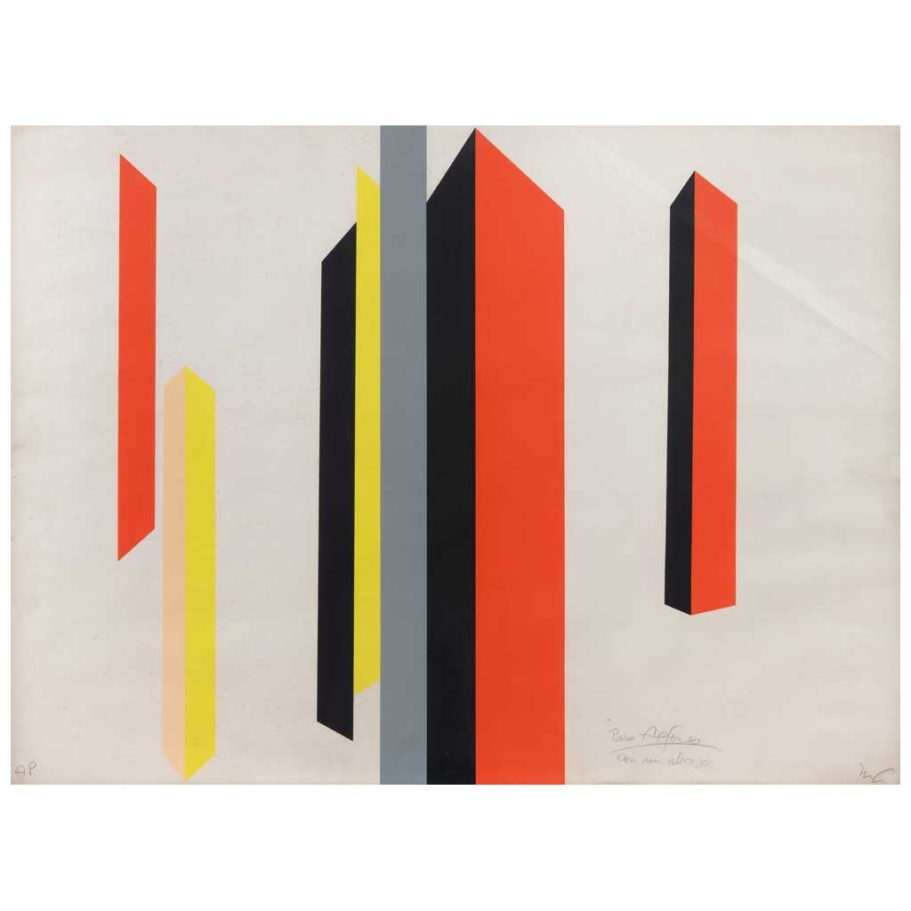 MATHIAS GOERITZ(Danzig, Polonia, 1915 - Ciudad de México, 1990)   Torres de Satélite II, 1970 (1 of 1)