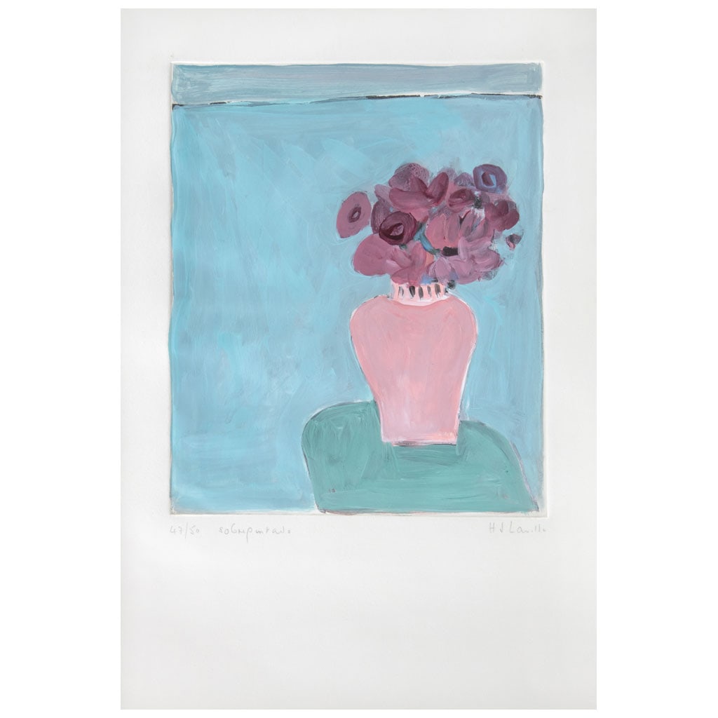 JOY LAVILLE(Wight, Inglaterra, 1923 - Cuernavaca, Morelos, 2018) Sin título FirmadoGrabado al: JOY LAVILLE(Wight, Inglaterra, 1923 - Cuernavaca, Morelos, 2018)Sin títuloFirmadoGrabado al aguafuerte 47 / 50 intervenido24.5 x 20 cm medidas de la imagen41 x 28 cm medidas del papel