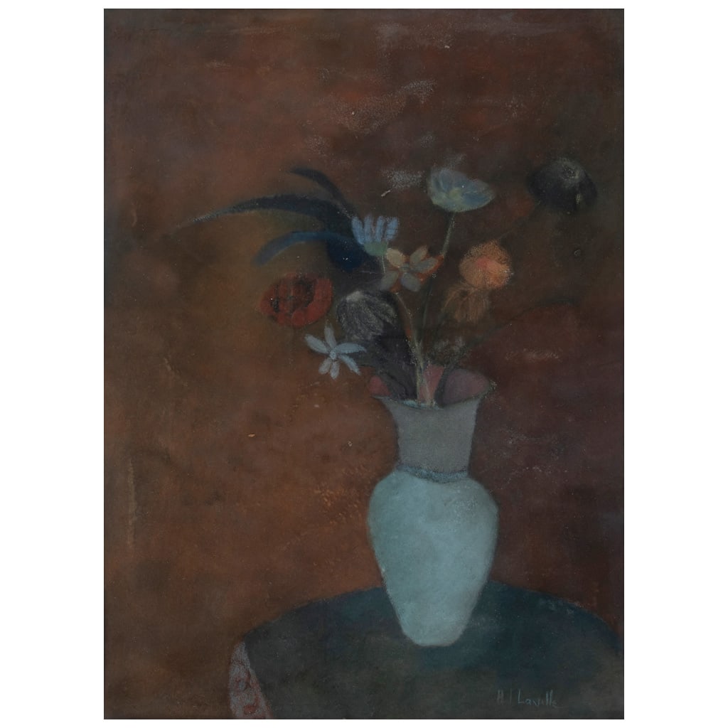 JOY LAVILLE(Wight, Inglaterra, 1923 - Cuernavaca, Morelos, 2018) Sin título FirmadaMixta sobre: JOY LAVILLE(Wight, Inglaterra, 1923 - Cuernavaca, Morelos, 2018)Sin títuloFirmadaMixta sobre papelAgradecemos al Dr. Salomon Grimberg por la revisión de esta obra, octubre de 2024.60 x 44 cm