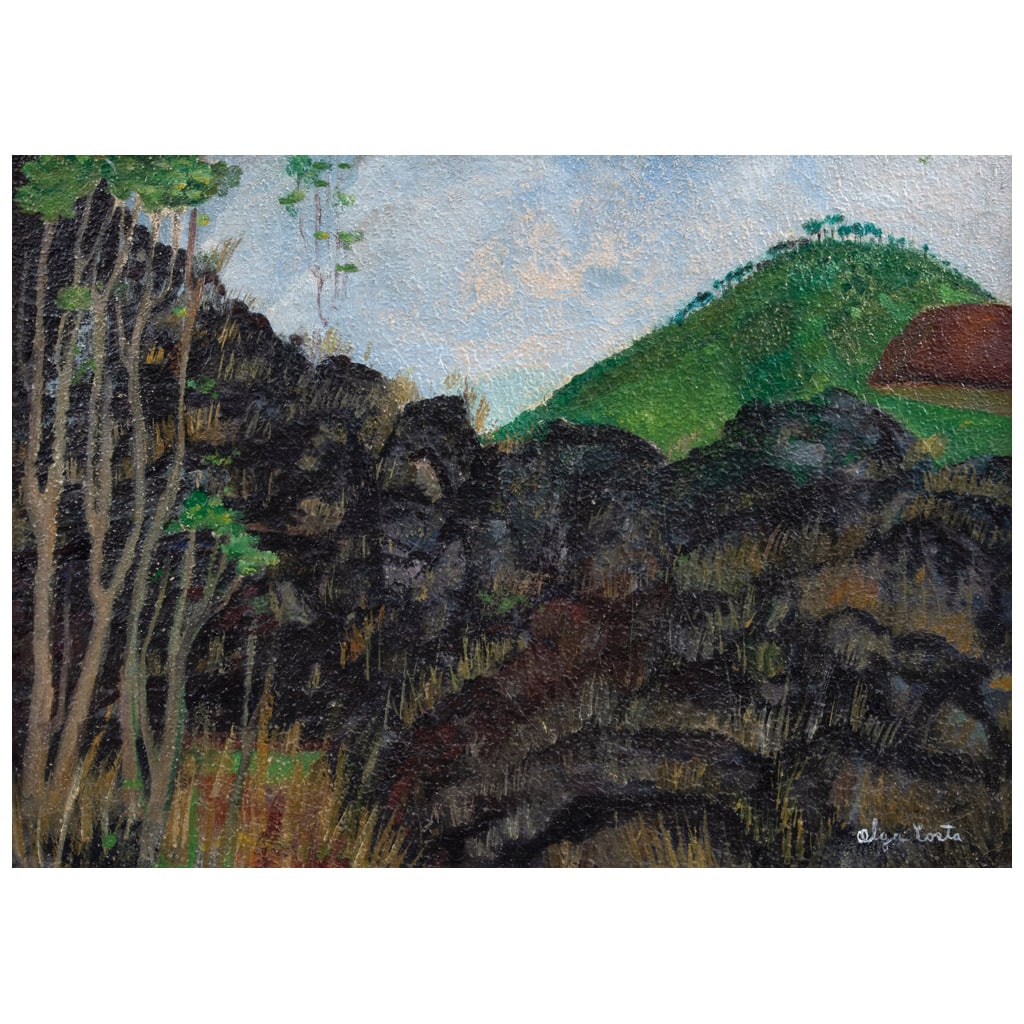 OLGA COSTA(Leipzig, Alemania, 1913 - Guanajuato, Guanajuato, 1993) Sin título FirmadaMixta sobre: OLGA COSTA(Leipzig, Alemania, 1913 - Guanajuato, Guanajuato, 1993)Sin títuloFirmadaMixta sobre telaOlga Costa, de nombre originario Olga Kostakowsky Fabricant, llegó a nuestro país en 1925 acompañ