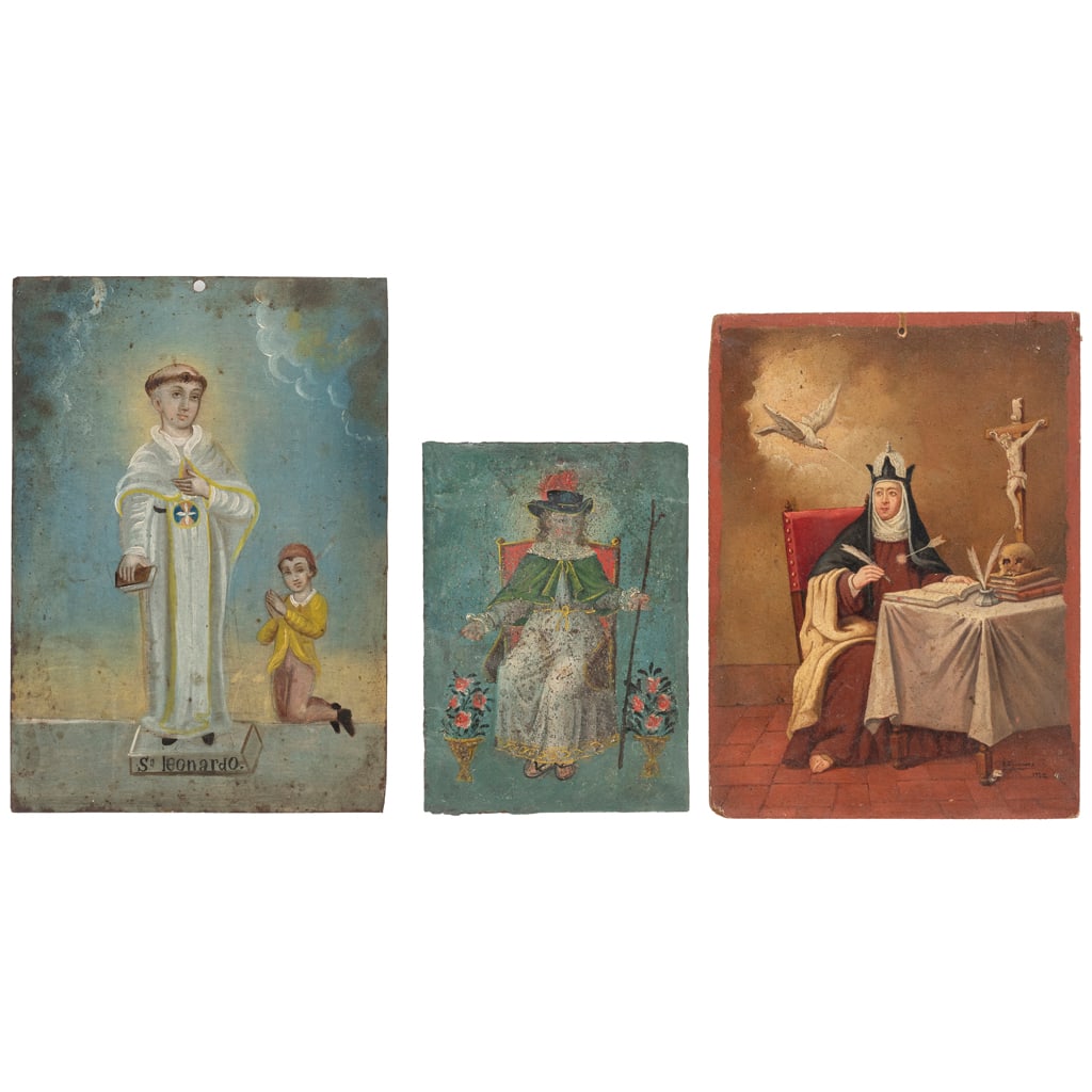 SAN LEONARDO, SANTO NIÑO DE ATOCHA Y SANTA TERESA DE JESÚSMÉXICO, SIGLO XIX - XXA) SANTO NIÑO DE (1 of 1)