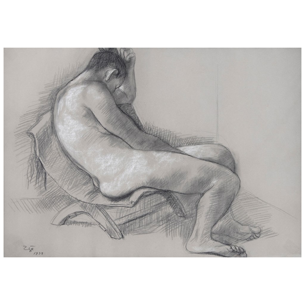 FRANCISCO ZÚÑIGA(San José, Costa Rica, 1912 - Ciudad de México, 1998)   Sin título Firmado y (1 of 1)