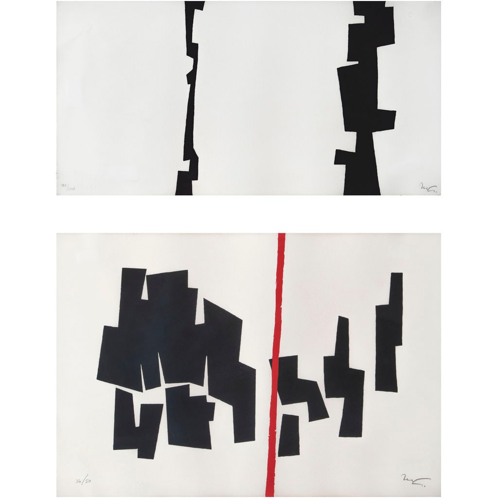 MATHIAS GOERITZ. Dos figuras, 1981 y Sin título. Cada una firmada. Serigrafías 75 / 100 y 36 / 50. (1 of 1)