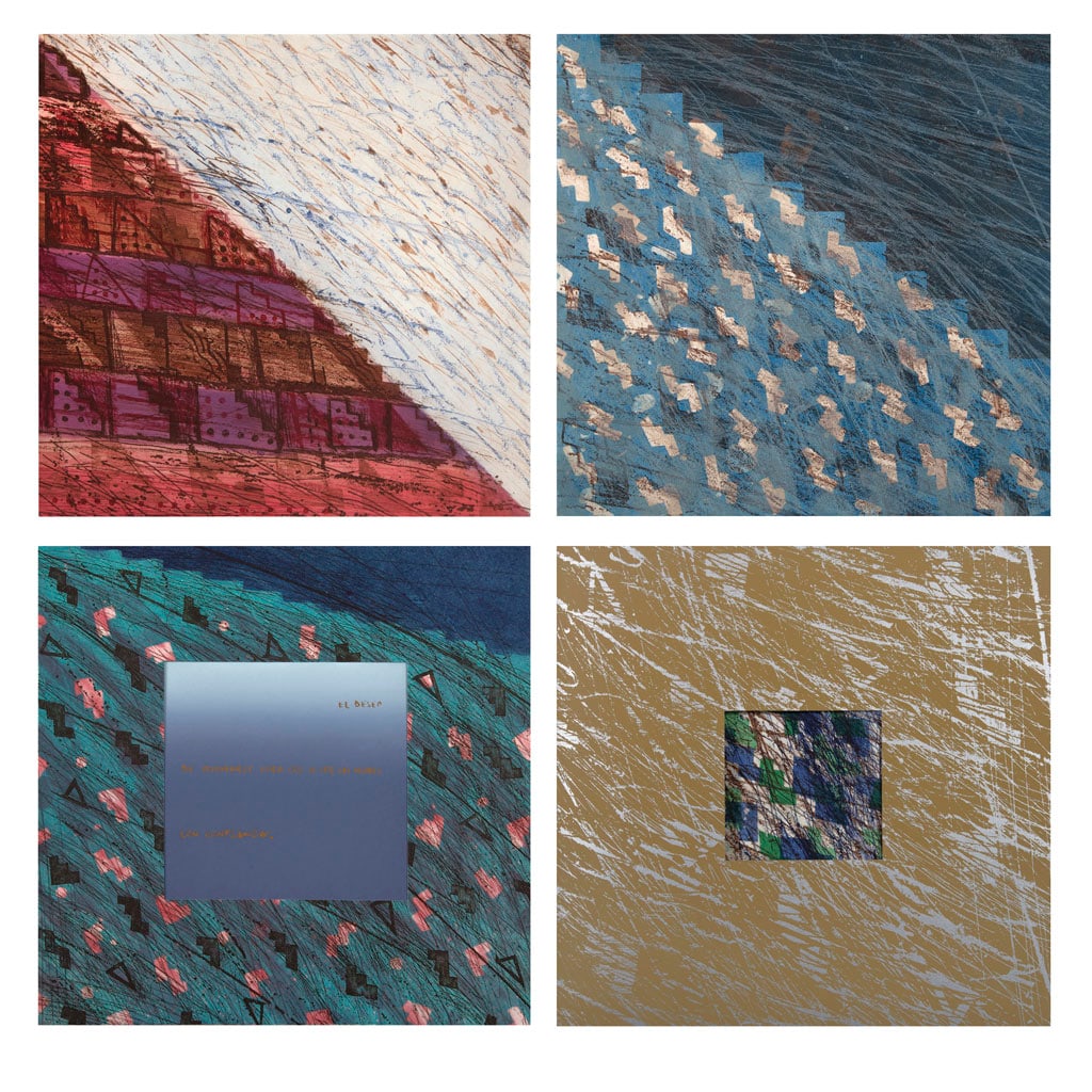 VICENTE ROJO. Tardes de lluvia, 1988. S/firma. Grabados al aguatinta y aguafuerte s/núm. de tiraje (1 of 12)