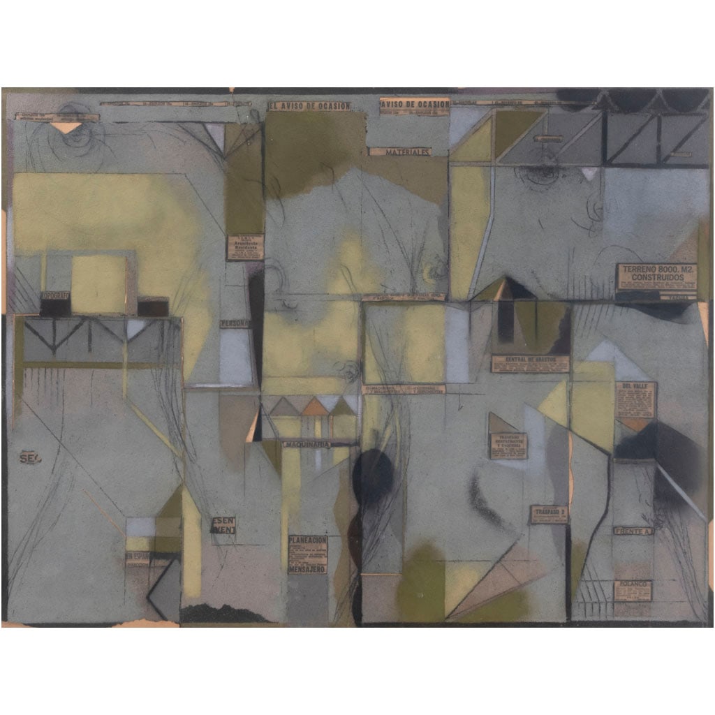 GABRIEL MACOTELA. Sin título. Firmada y fechada 85. Mixta sobre papel. 56.5 x 72.5 cm (1 of 1)