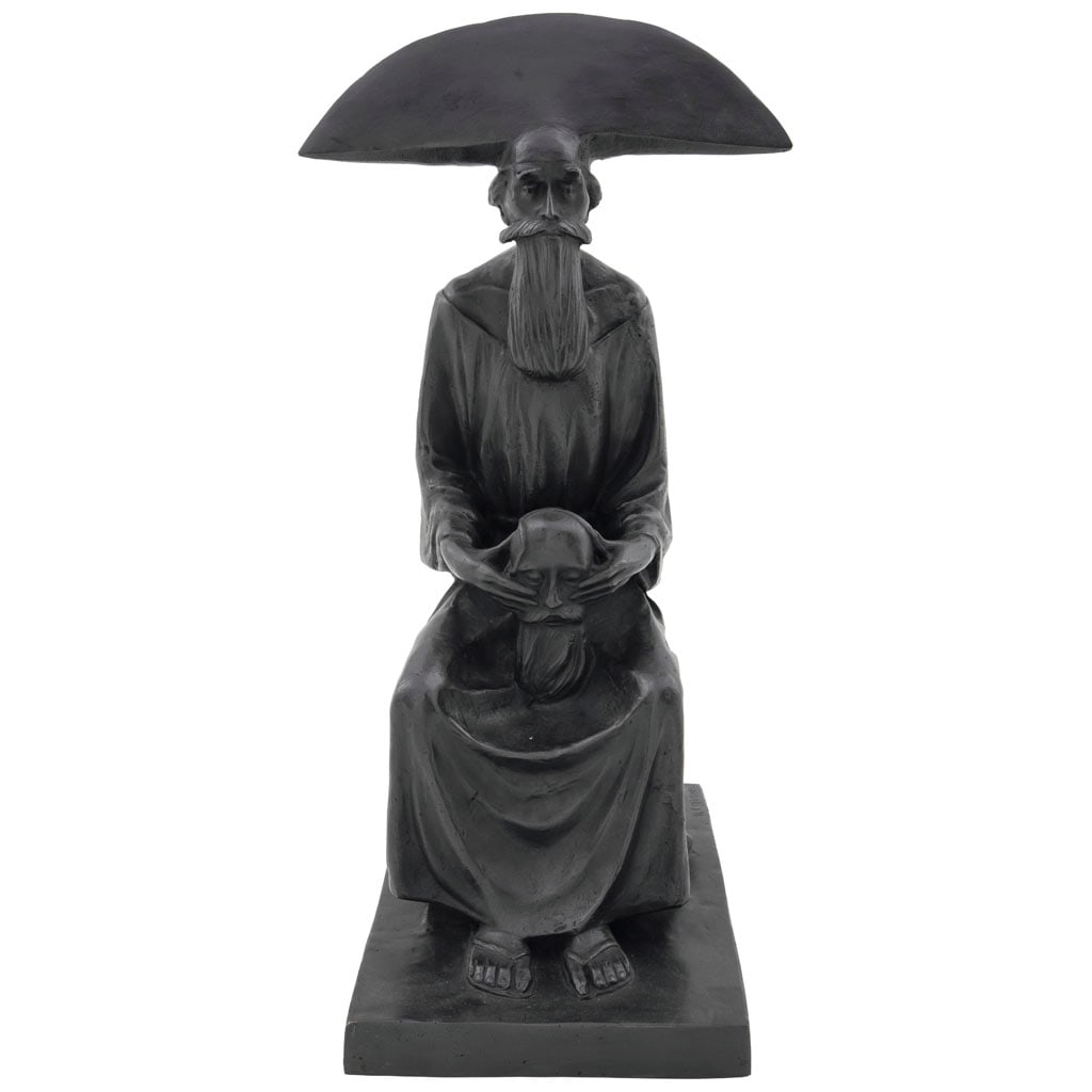 RAFAEL CORONEL. Moro. Firmada. Escultura en bronce P / A - II. 59.5 x 32.5 x 31 cm. Con certificado. (1 of 8)