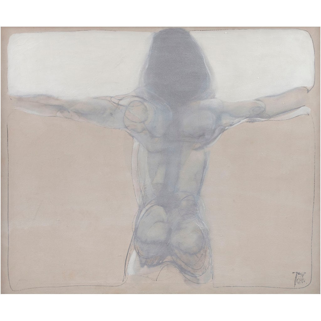 JOSÉ CASTRO LEÑERO. Sin título. Firmado. Óleo sobre tela. 100 x 120 cm: JOSÉ CASTRO LEÑERO(Ciudad de México, 1953 - )Sin títuloFirmadoÓleo sobre tela100 x 120 cm