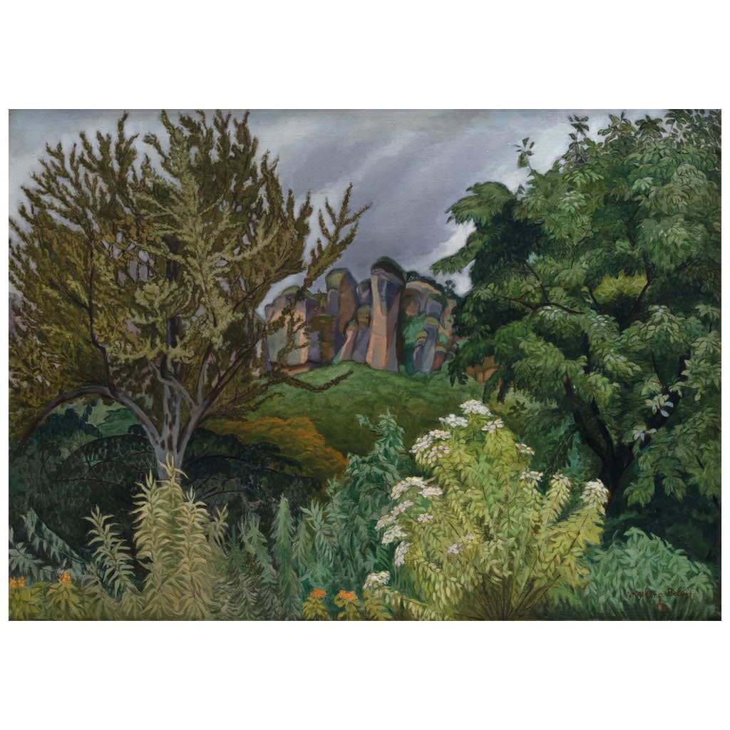 ANGELINA BELOFF. Sin título. Firmado y fechado 54. Óleo sobre tela. 64 x 90 cm (1 of 1)