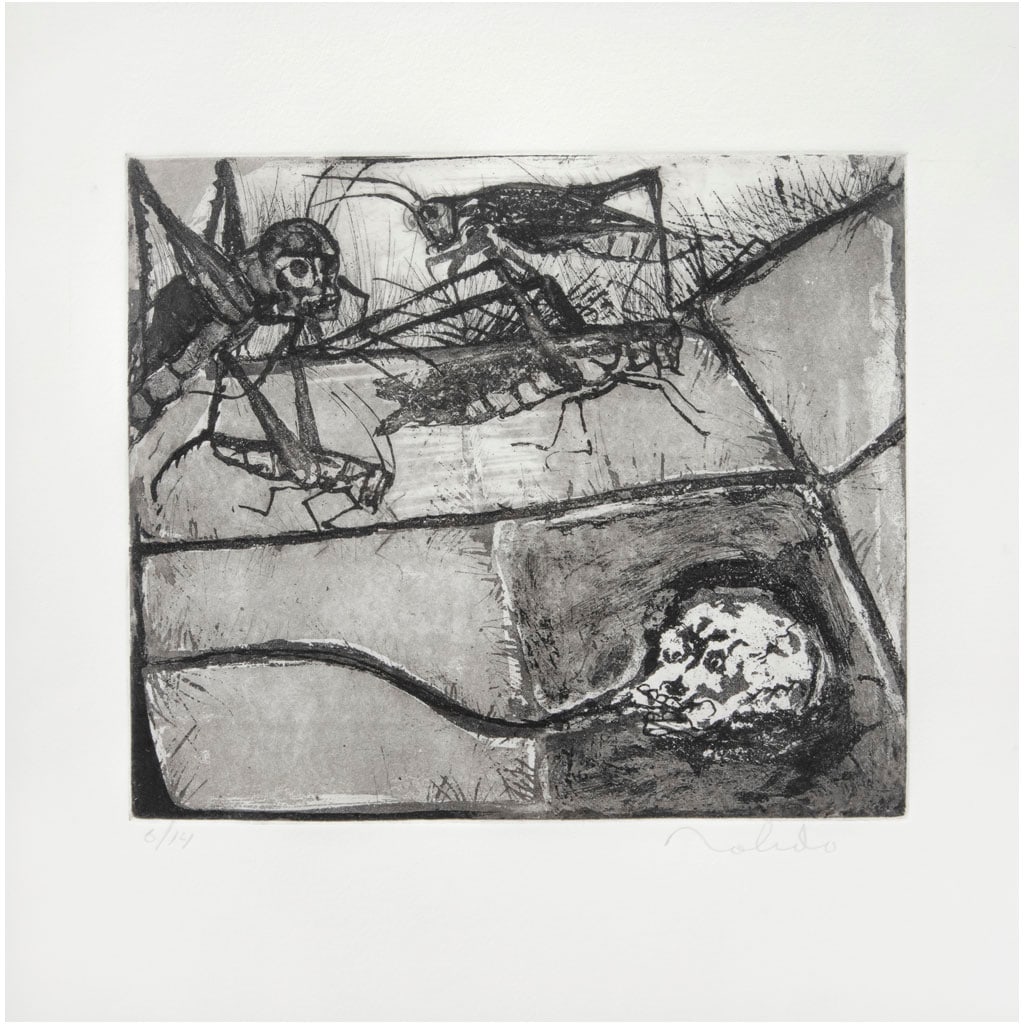 FRANCISCO TOLEDO. Sin título. Firmado. Grabado al aguatinta y aguafuerte 6 / 14. 20.5 x 24 cm (1 of 1)