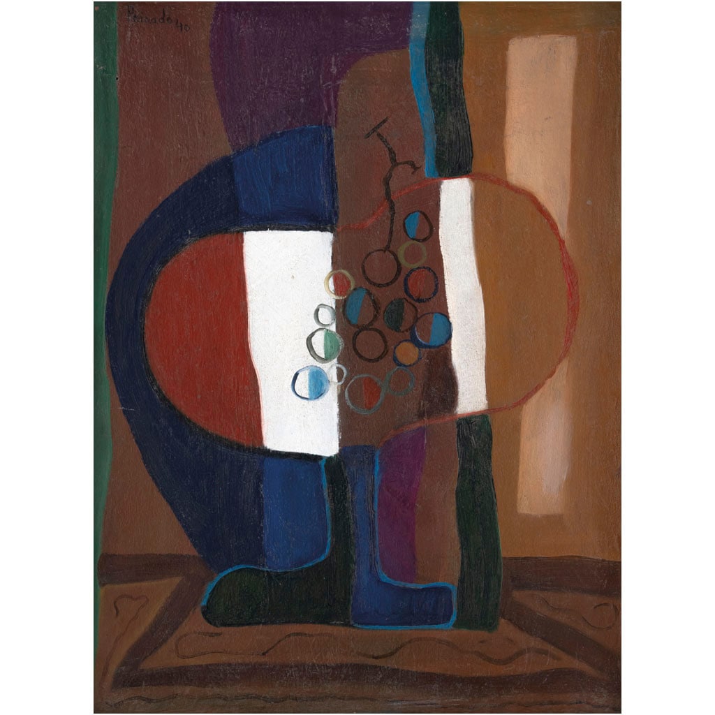 JOAQU?N PEINADO. Sin título. Firmado y fechado 40. Óleo sobre tela. 40 x 30 cm (1 of 1)