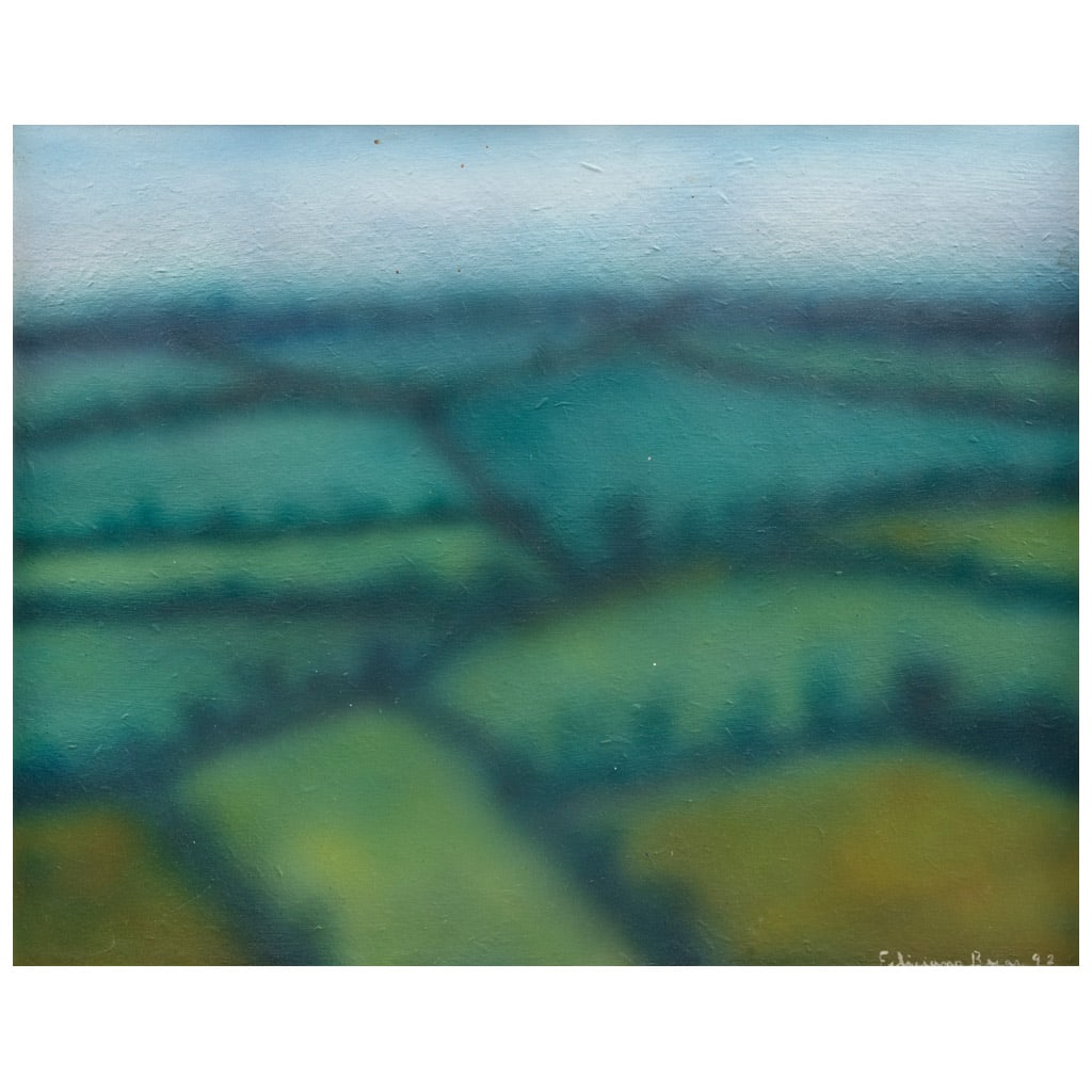 FELICIANO BÉJAR. Sin título. Firmado y fechado 92. Óleo sobre aglomerado. 55.5 x 70.5 cm: FELICIANO BÉJAR(Jiquilpan, Michoacán, 1920 - Ciudad de México, 2007) Sin título Firmado y fechado 92Óleo sobre aglomeradoAgradecemos a Martín Feliciano Béjar por la verificación de autenticida