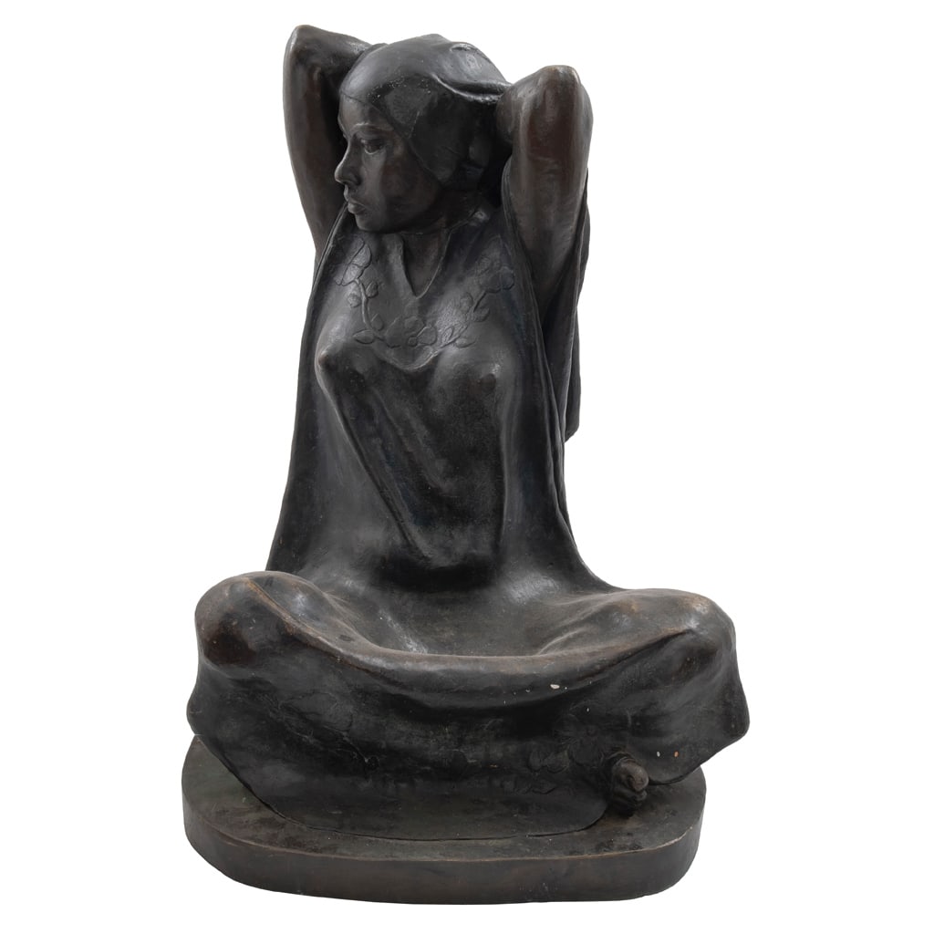 V?CTOR HUGO CASTAÑEDA. Sin título. Firmada y fechada 1991. Escultura en bronce VI / VIII. 85 x 58 (1 of 7)