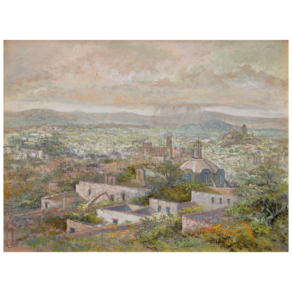 ALBERTO V?ZQUEZ NAVARRETE. Sin título. Firmado y fechado 99. Óleo sobre tela. 60 x 80 cm (1 of 1)