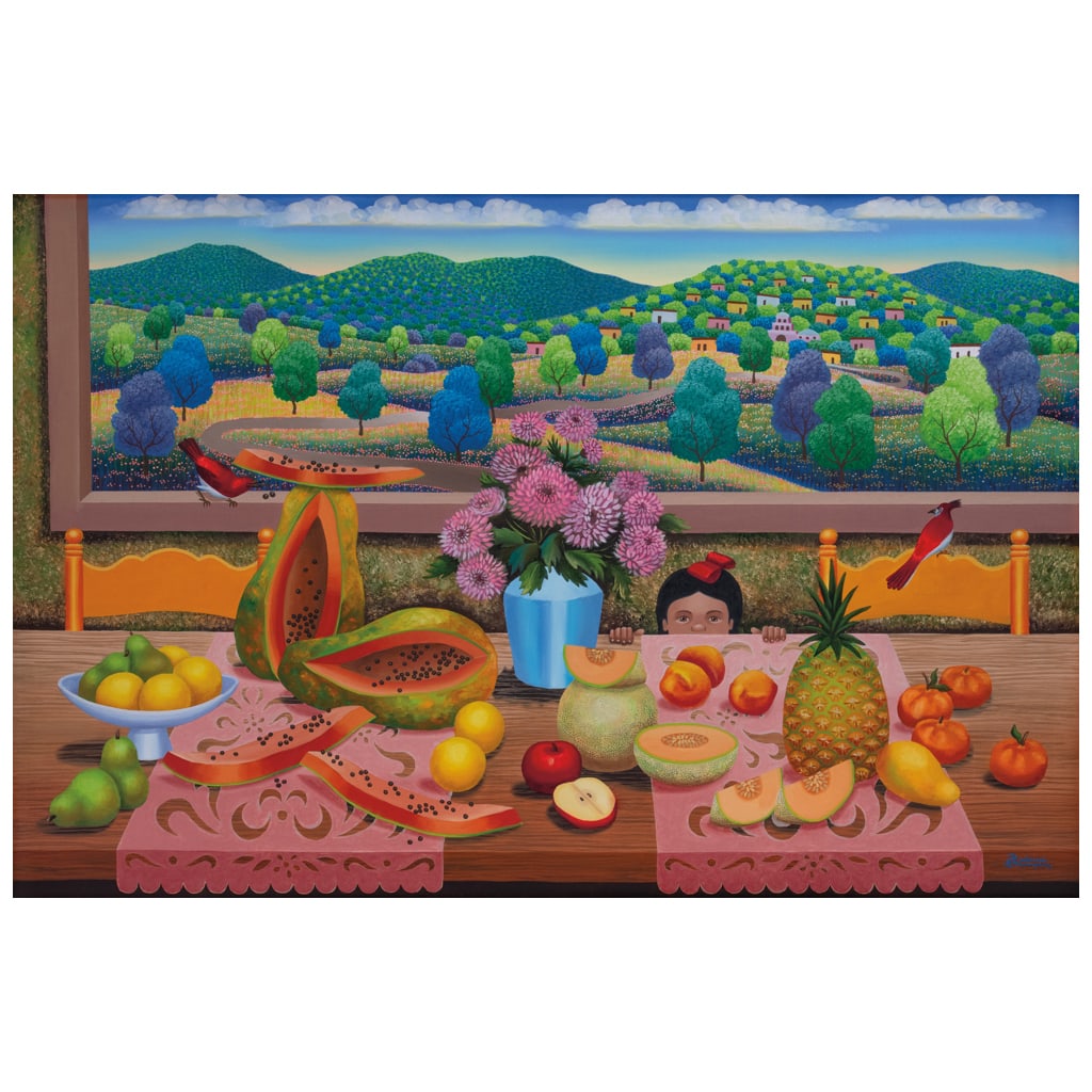 PATRICIA STREMPLER. Sin título. Firmado Óleo y acrílico sobre tela. 100 x 150 cm (1 of 1)