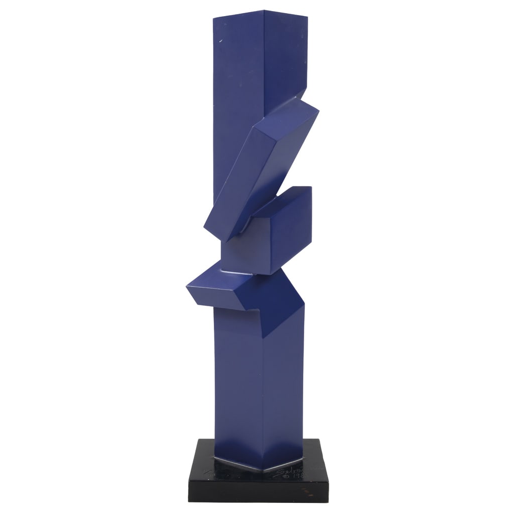 SEBASTIAN. Sin título. Firmada y fechada 1985. Escultura en fierro esmaltado 36 / 50. 60 x 18.5 x (1 of 7)
