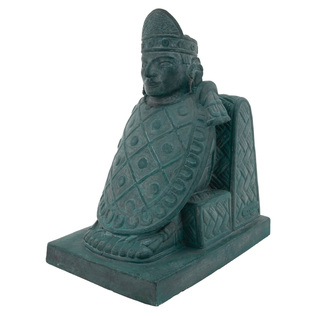 LUIS ORTIZ MONASTERIO. Triple alianza ca. 1958. Firmada. Escultura en terracota. 34 x 29 x 19.5 cm (1 of 6)