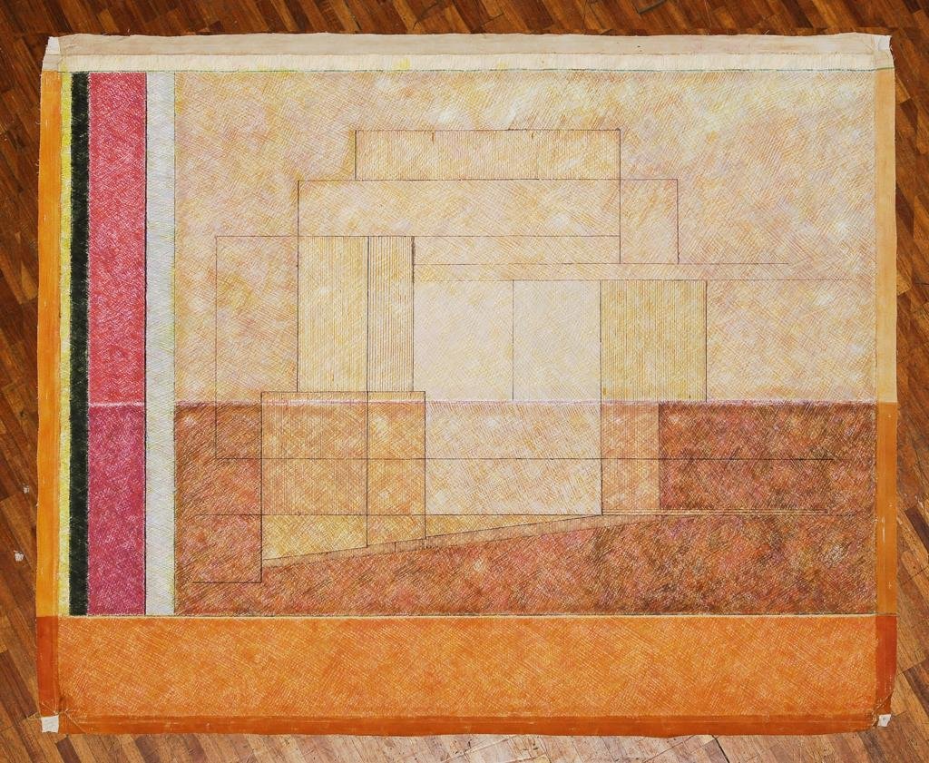 ALEJANDRO PUENTE, Huicha, Firmado y fechado 1999 al: ALEJANDRO PUENTE, Huicha, Firmado y fechado 1999 al reverso. óleo sobre tela, 119 x 140 cm