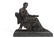 FILÓSOFO MÉXICO, SIGLO XX. Fundición en bronce
