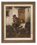 F. MORELLI GITANOS ESCUELA ITALIANA, SIGLO XIX. Óleo