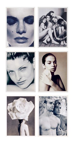 Grandes fotÃ³grafos.HERB RITTS, PETER LINDBERGH,: Grandes fotÃ³grafos.HERB RITTS, PETER LINDBERGH, RICHARD AVEDON, PATRICK DEMARCHELIER, BRUCE WEBER. Plata/ gelatina. Piezas: 6.