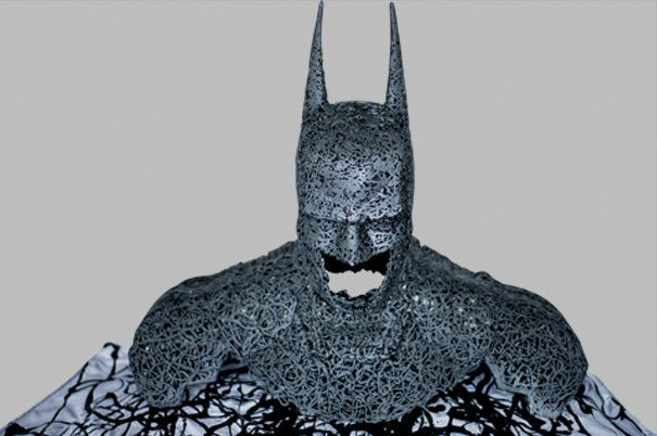 Team Neko.: Conformado por: Adrián Chávez, Andrea Esquivel, Hiroshi Ikeneaga, Daniel Olvera, Tania Ortega, Alice Pegman y Karime Tosca /The Light Into The Darkness /Resina poliéster con colorante /Busto: 85 x