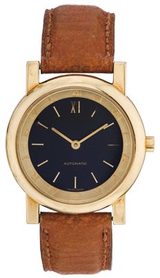 BVLGARI ANFITEATRO LIMITED SERIE 395/500 en oro: BVLGARI ANFITEATRO LIMITED SERIE 395/500 en oro amarillo de 18K. Bisel interior graduado BVLGARI. Movimiento automÃ¡tico.