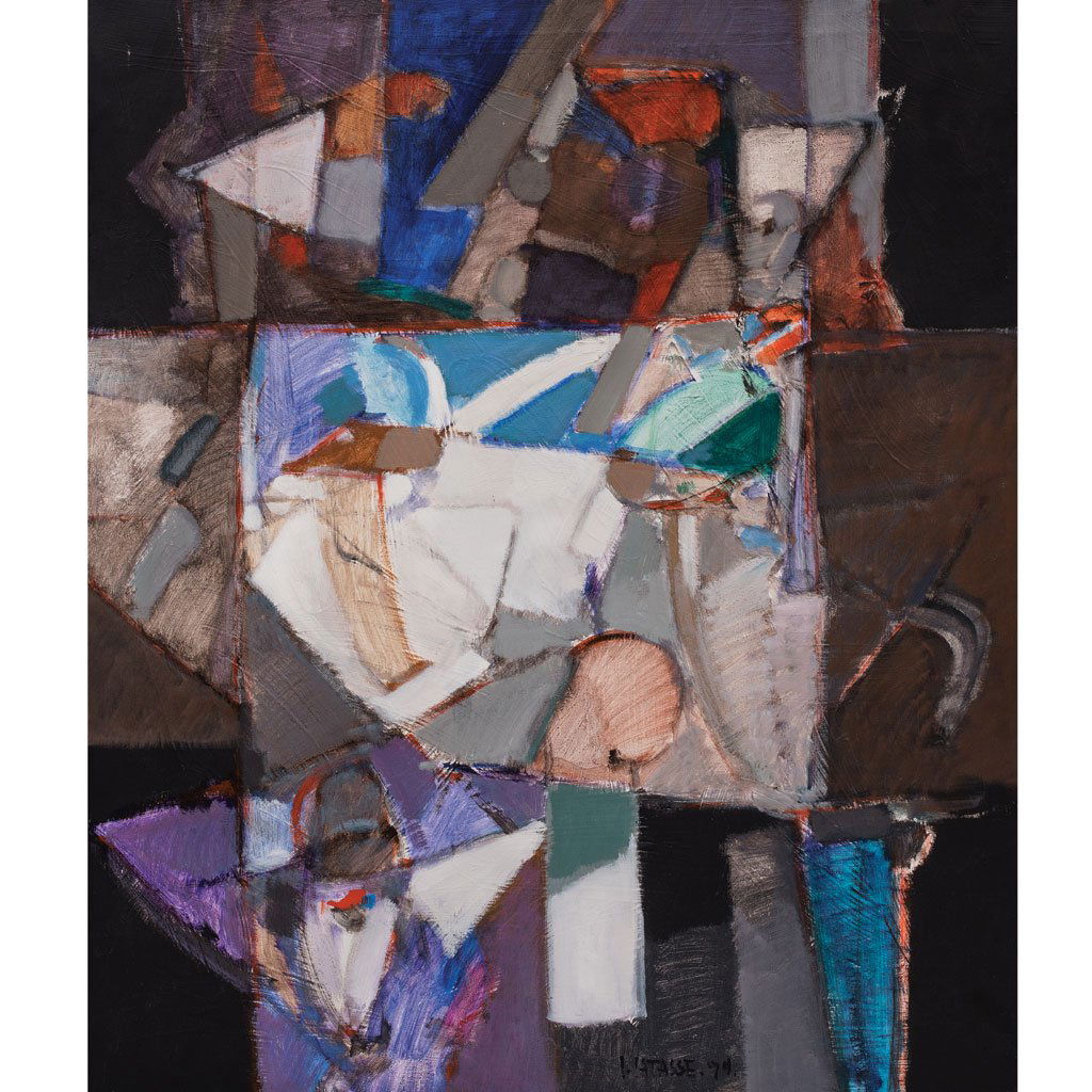 CARLOS CATASSE, Smbolos, Firmado y fechado 94,: CARLOS CATASSE, Smbolos, Firmado y fechado 94, Acrlico sobre tela, 110 x 95 cm, Con certificado