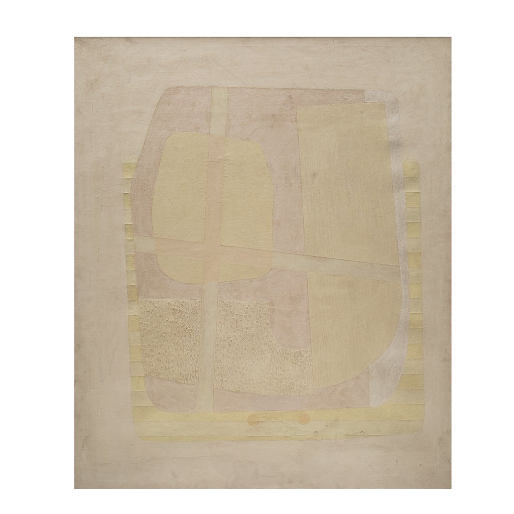 JOSÉ LUIS SERRANO, Autorretrato No. 5, Firmado y: JOSÉ LUIS SERRANO, Autorretrato No. 5, Firmado y fechado 75, Óleo sobre tela, 120 x 100 cm