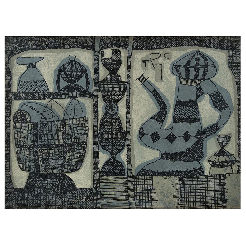 ENRIQUE CLIMENT, Alacena, Firmada, SerigrafÃ­a 41 /: ENRIQUE CLIMENT, Alacena, Firmada, SerigrafÃ­a 41 / 200, 56.5 x 76.5 cm