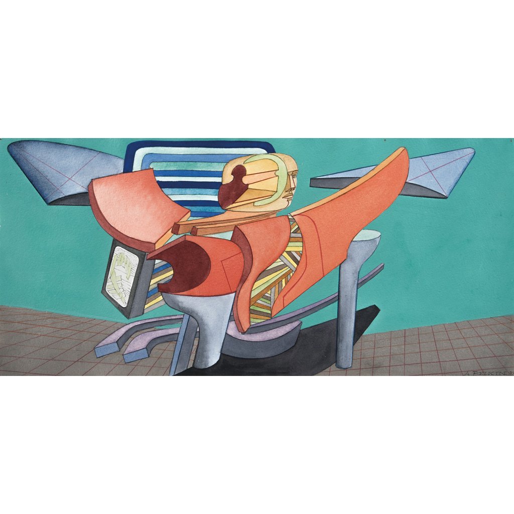 ARNOLD BELKIN, Aeronauta, Signed and dated 90, (1 of 1)