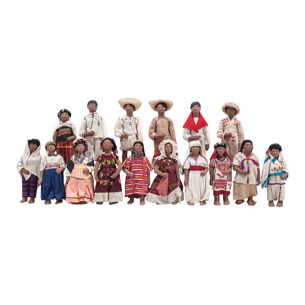 MEXICAN DOLLS WITH CUSTOMS FROM OAXACA. MEXICO XX (1 of 1)