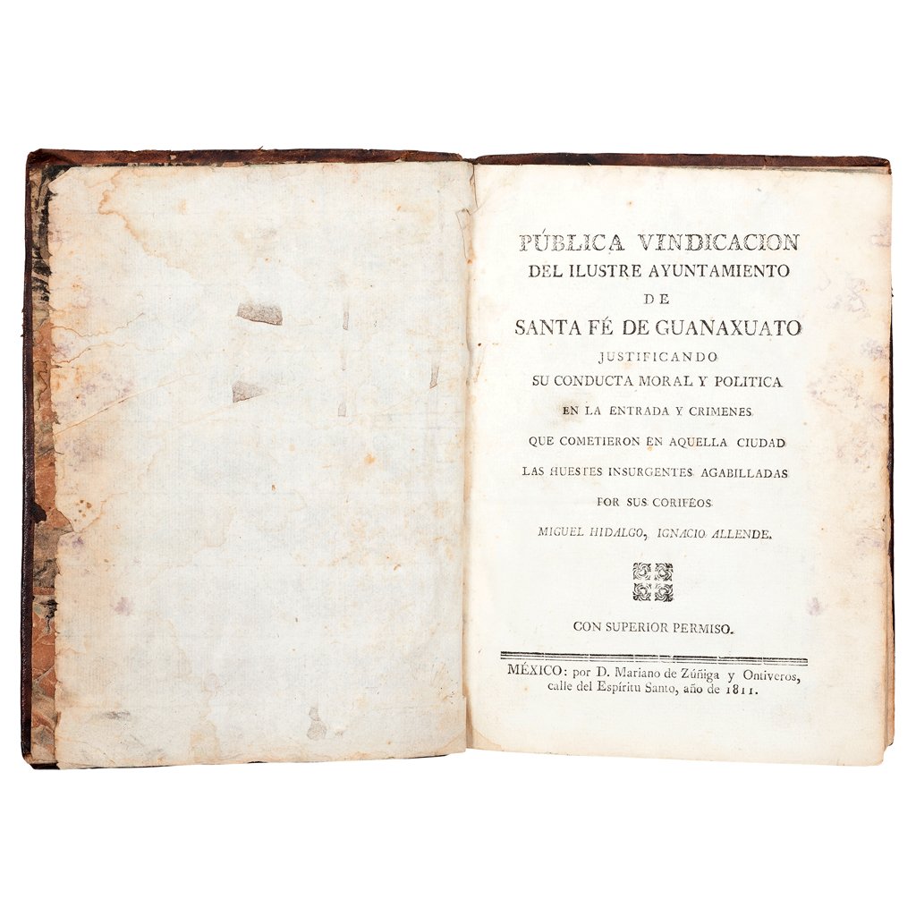 PErez MaraÃ±on, Fernando. Publica Vindicacion. MExico: (1 of 1)