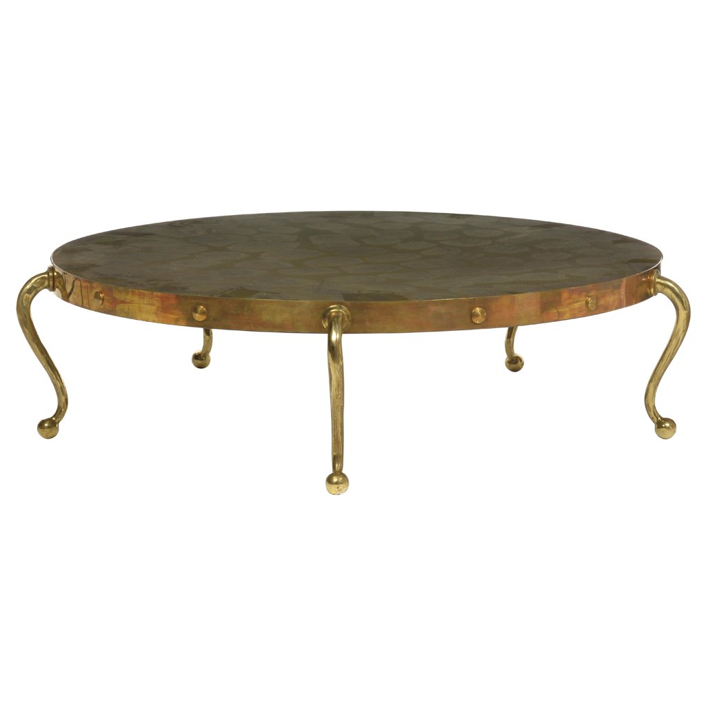 Arturo Pani. 1950 s. Bronze and eglomised glass center (1 of 1)