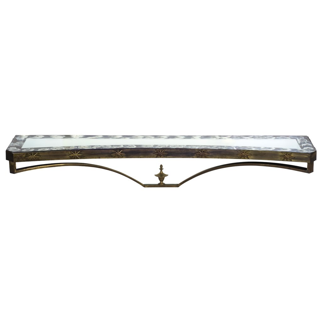 Arturo Pani. 1950 s. Bronze and eglomised mirror (1 of 1)