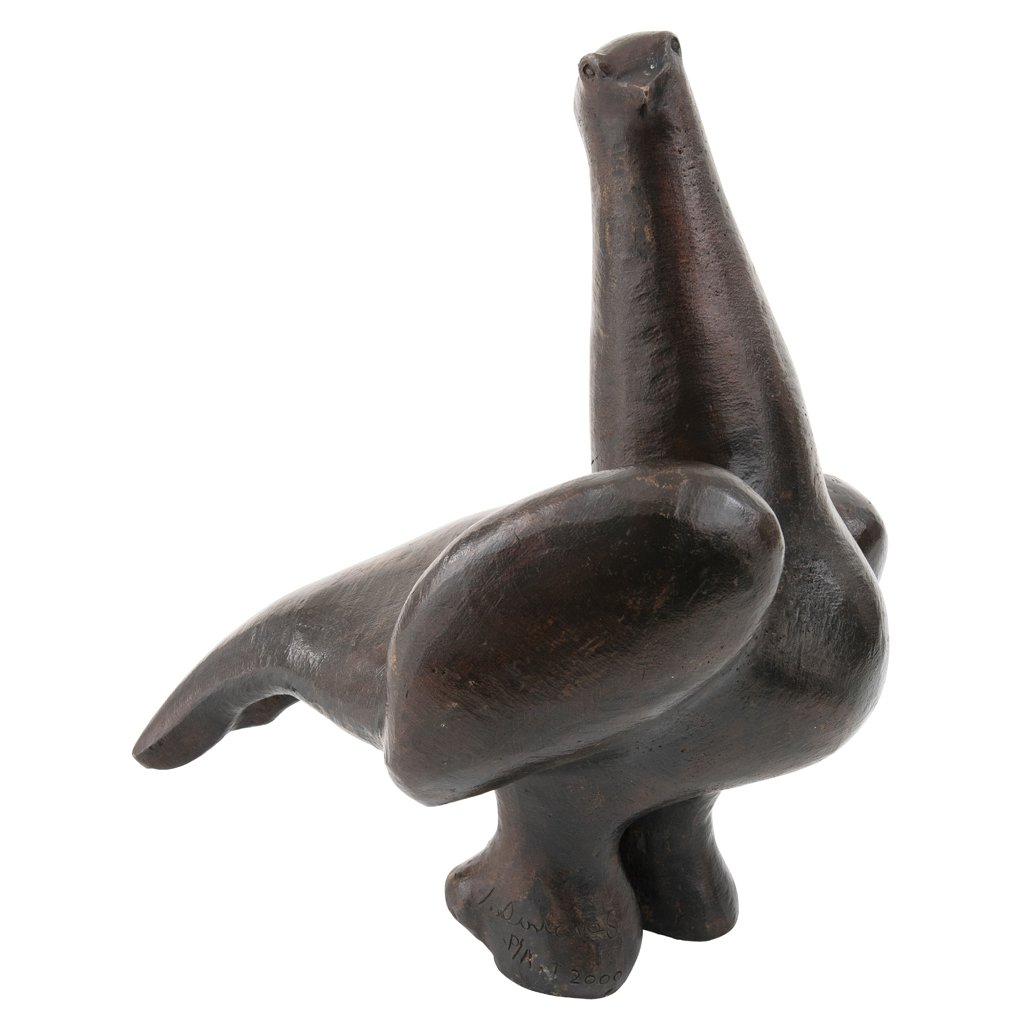 JUAN SORIANO, La paloma, Signed and dated 2000, Bronze (1 of 1)