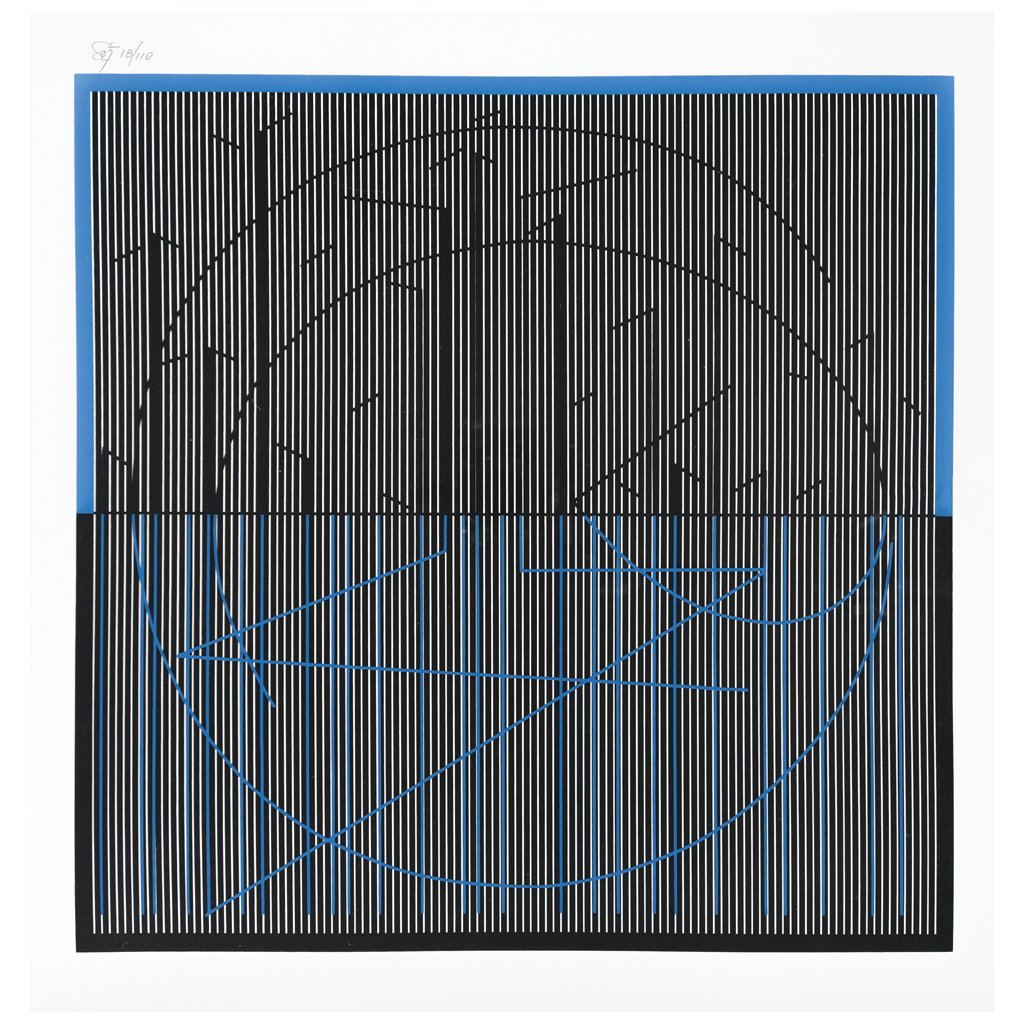 JESUS RAFAEL SOTO, Untitled, Signed, Etching 18 / 110, (1 of 1)