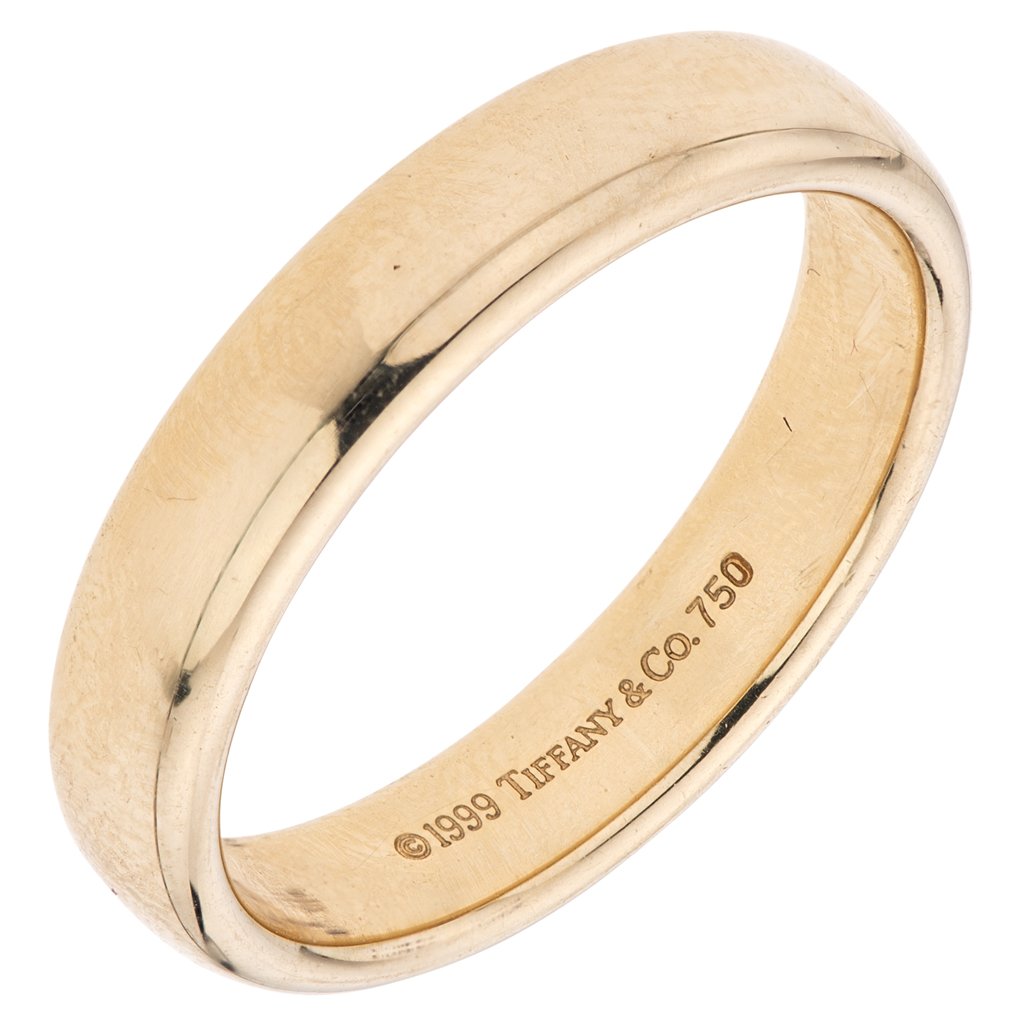 AN 18K TIFFANY & CO. YELLOW GOLD RING. WEIGHT: 6.7 g. (1 of 1)