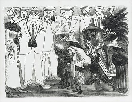 JOSe CLEMENTE OROZCO, Turistas y aztecas, from series (1 of 1)