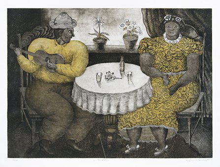 MAXIMINO JAVIER, En Tlacotalpan, Signed and dated 88, (1 of 1)