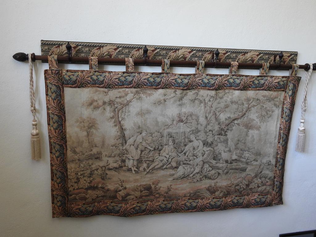 French Style Hanging Tapestry (1 of 5)