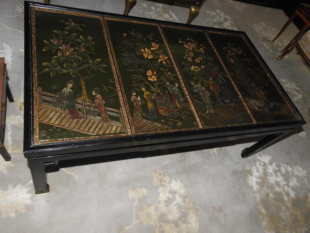 Vintage Chinese Panel Coffee Table (1 of 7)