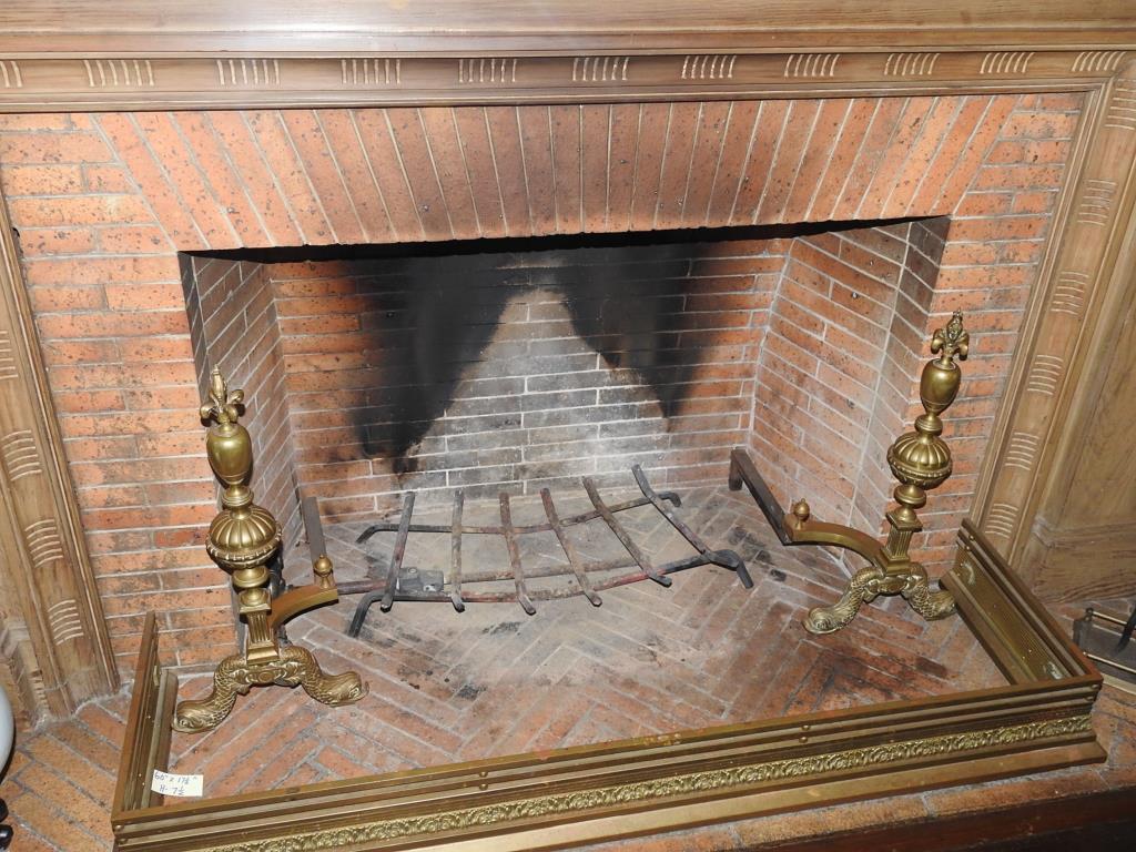 Pair Of Regency Style Andirons (1 of 4)