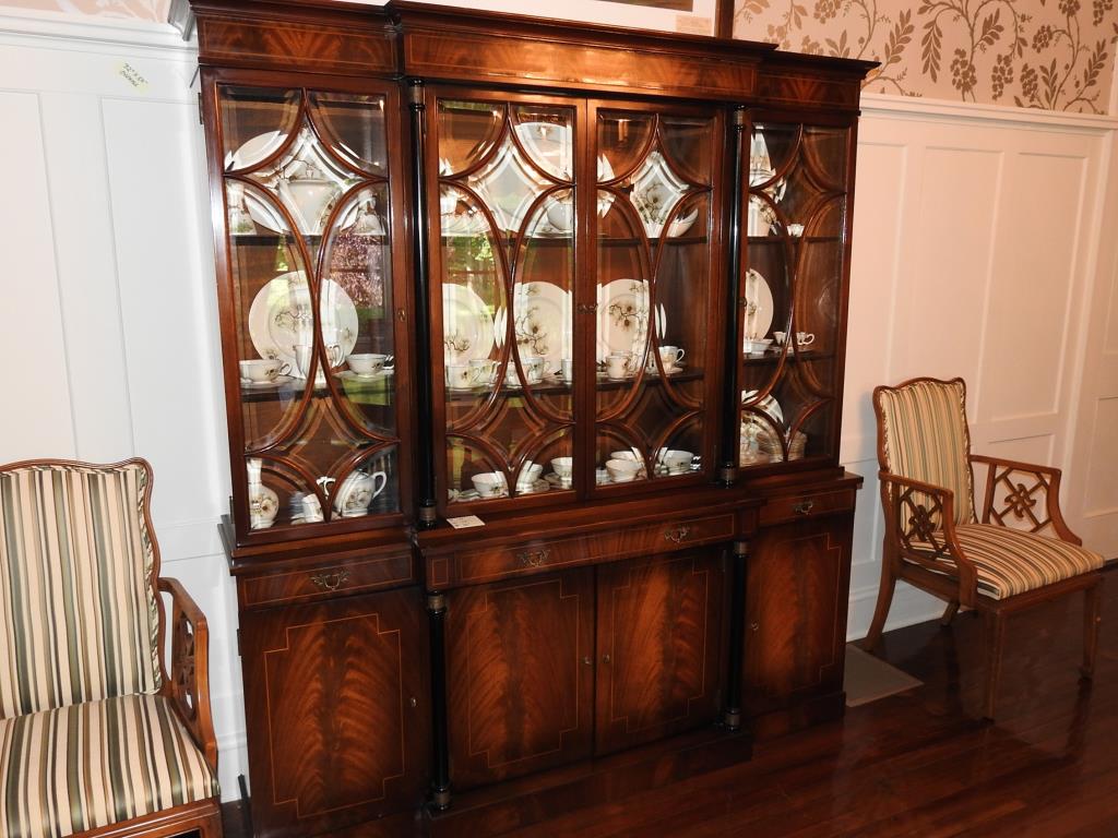 Regency Style Breakfront (1 of 5)