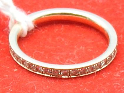 18kt Gold And Diamond Eternity Band (1 of 1)