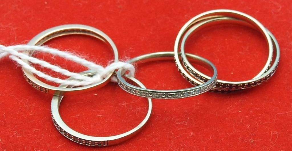 Five 14kt Assorted Rings (1 of 1)